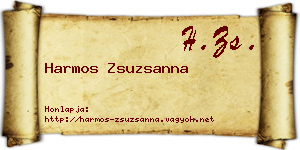 Harmos Zsuzsanna névjegykártya